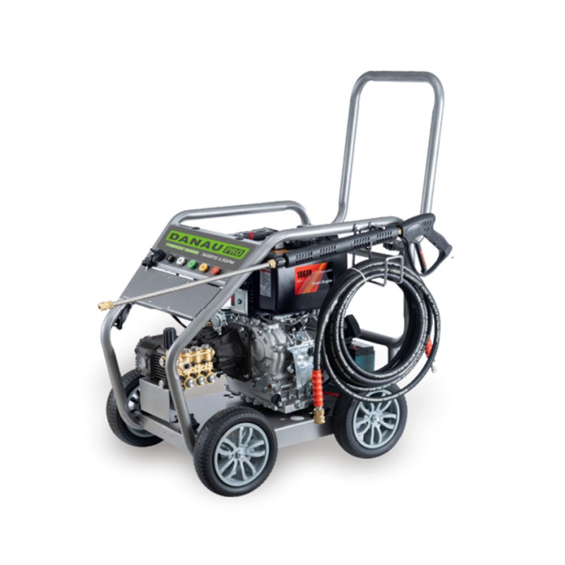DRD SÉRIE 3600-4000PSI GEAR-REDUCTION Lavadora de pressão diesel com partida elétrica